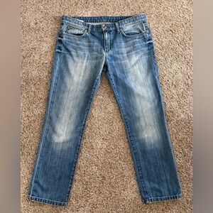 Joe's Jeans Women's Faded Blue Straight-Leg Jeans